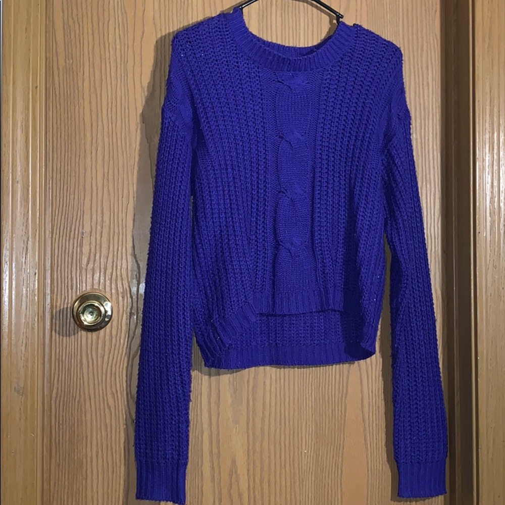 Purple Sweater